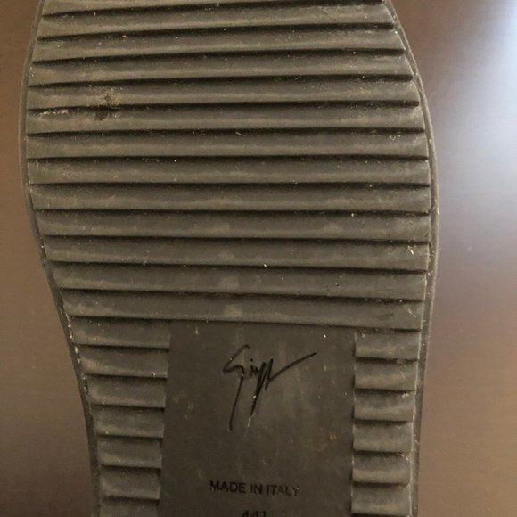 Giuseppe Zanotti Men's Kriss Leather Sneakers, Size 44 EU - Picture 5 of 7